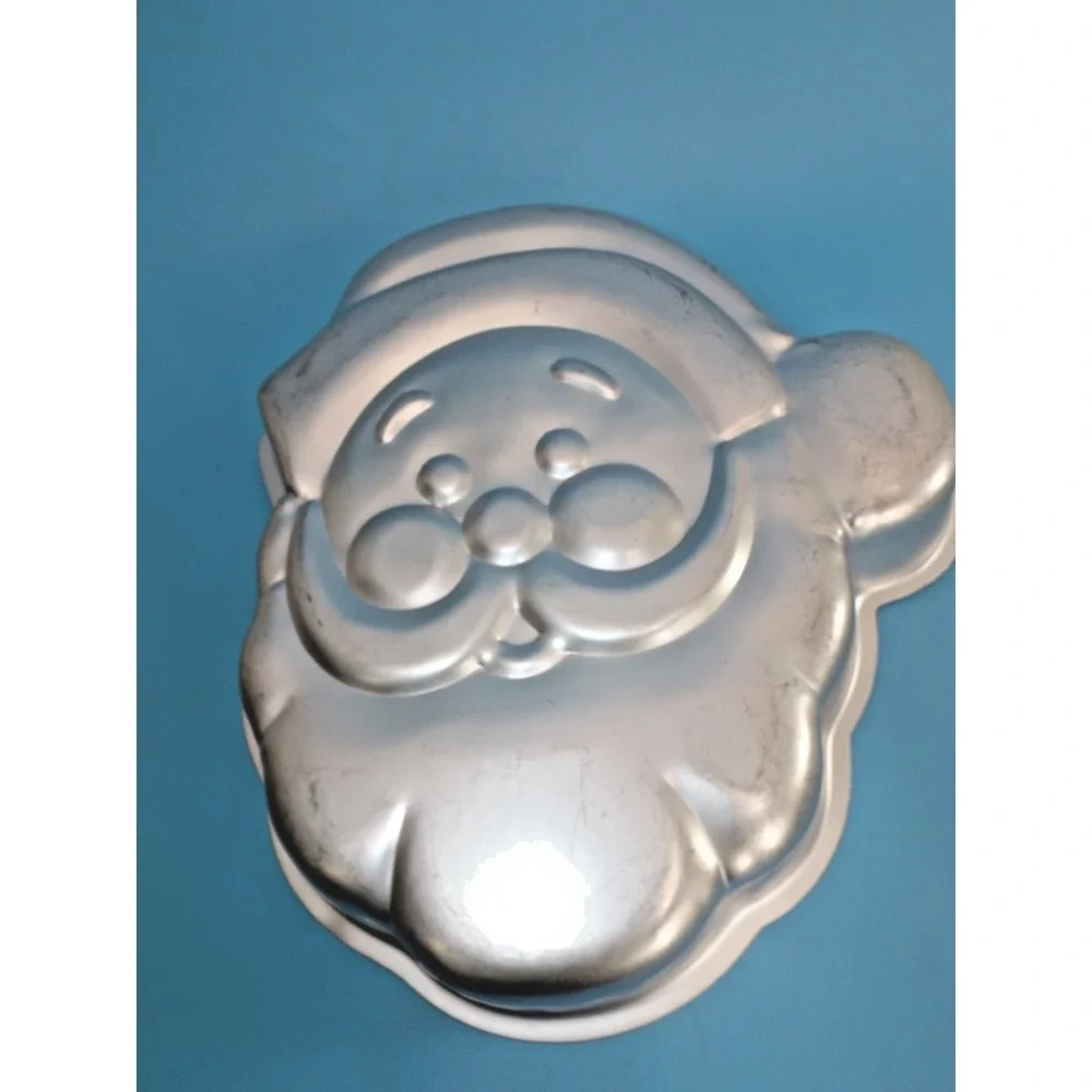 Vintage 1987 Wilton Jolly Santa Cake Pan 12